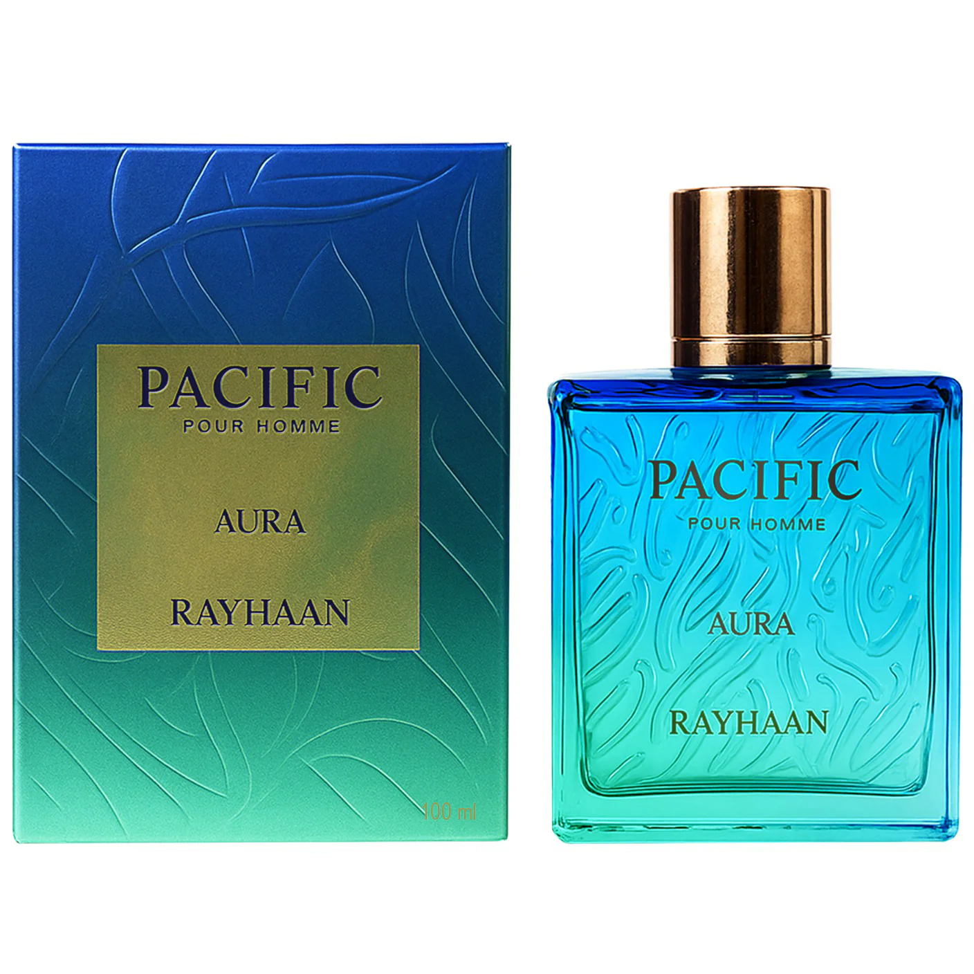 Eau de Parfum Pacific Aura by Rayhaan, Men, 100 ml - Dubai